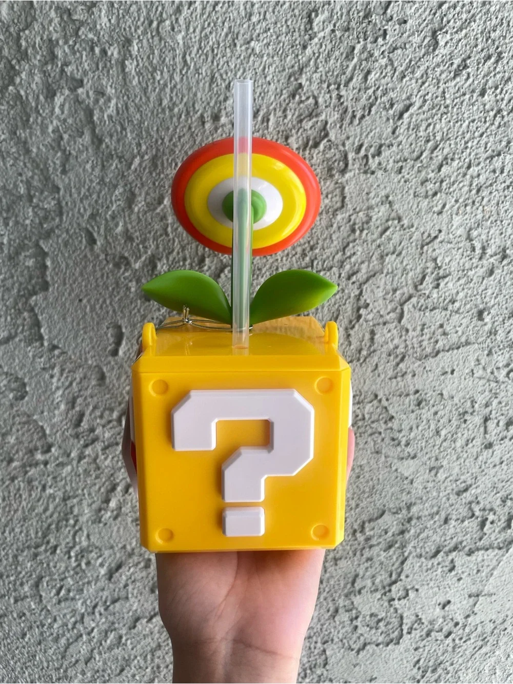 Universal Studios Fire Flower Sipper Limited Edition